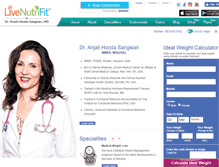 Tablet Screenshot of doctoranjali.com
